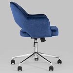 Кресло для компьютерного стола Veloury Blue варинант исполнения - 3 | Loft Concept в Краснодаре