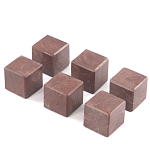 Камни для охлаждения виски из красного лемезита Natural Stone Cube варинант исполнения - 3 | Loft Concept в Краснодаре