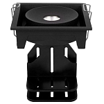 Встраиваемый спот светодиодный черного цвета квадратной формы из металла Pure Square варинант исполнения - 4 | Loft Concept в Краснодаре