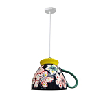 Подвесные светильники в виде чаши с цветочным орнаментом Flower Reversal варинант исполнения - 3 | Loft Concept в Краснодаре