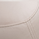 Кресло без подлокотников бежевое с принтом Macrocosm варинант исполнения - 4 | Loft Concept в Краснодаре