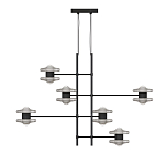 Каркасная люстра Balance варинант исполнения - 2 | Loft Concept в Краснодаре