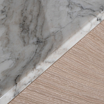 Тумба под телевизор с мраморной столешницей Uniqueness Marble варинант исполнения - 5 | Loft Concept в Краснодаре