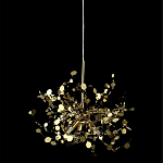 Подвесной светильник с металлическими круглыми элементами Terzani Argent варинант исполнения - 7 | Loft Concept в Краснодаре