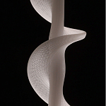 Люстра с белым скрученным плафоном Golden Swirl варинант исполнения - 6 | Loft Concept в Краснодаре