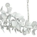 Линейная люстра White Eucalyptus Branches Lighting Chandelier варинант исполнения - 3 | Loft Concept в Краснодаре