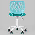 Яркий компьютерный стул Tropica Turquoise варинант исполнения - 4 | Loft Concept в Краснодаре