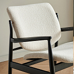 Кресло с каркасом и ножками из древесины и мягкими сиденьем и спинкой Venice варинант исполнения - 8 | Loft Concept в Краснодаре