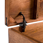 Деревянный сундук из массива манго Mango Wooden Chest Brown варинант исполнения - 3 | Loft Concept в Краснодаре