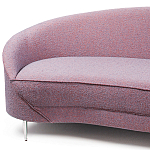 Диван Paulet Sofa Сиреневое Букле варинант исполнения - 4 | Loft Concept в Краснодаре