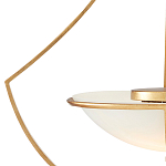 Люстра золотая светодиодная Graduated Bell варинант исполнения - 1 | Loft Concept в Краснодаре