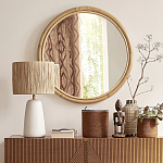 Комод с геометрическим рисунком на ящиках Anders Dark Wood варинант исполнения - 8 | Loft Concept в Краснодаре