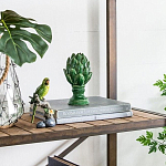 Статуэтка в виде артишока из зелёной керамики с глянцевыми лепестками Artichoke Decor  варинант исполнения - 3 | Loft Concept в Краснодаре