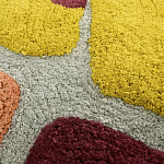 Чехол на подушку с рисунком горчичного цвета Elan Textured варинант исполнения - 6 | Loft Concept в Краснодаре