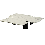 Стол журнальный низкий с фигурной столешницей Threshold варинант исполнения - 1 | Loft Concept в Краснодаре