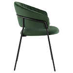 Стул в велюре зеленого цвета Horizon варинант исполнения - 3 | Loft Concept в Краснодаре