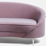 Диван Paulet Sofa Сиреневое Букле варинант исполнения - 1 | Loft Concept в Краснодаре