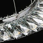 Люстра круглая с прозрачной хрустальной рамкой Maude Crystal Light варинант исполнения - 11 | Loft Concept в Краснодаре