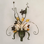 Бра с цветами и листьями Paradise Bush варинант исполнения - 3 | Loft Concept в Краснодаре