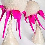 Торшер фуксия «Цветы из снов»  варинант исполнения - 2 | Loft Concept в Краснодаре