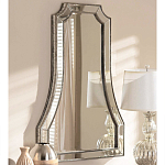 Зеркало в серебристой фигурной раме Silver Reflection варинант исполнения - 5 | Loft Concept в Краснодаре