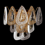 Бра с белыми и прозрачными подвесками Character Chandelier варинант исполнения - 2 | Loft Concept в Краснодаре