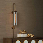 Бра с дымчатым стеклом Articolo варинант исполнения - 4 | Loft Concept в Краснодаре