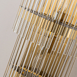 Бра с золотистым основанием и прозрачными трубками Nembus варинант исполнения - 5 | Loft Concept в Краснодаре