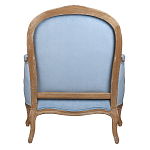 Кресло Ava Classical Armchair light blue velour варинант исполнения - 3 | Loft Concept в Краснодаре