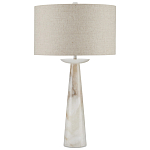 Настольная лампа на конусовидном корпусе с чашей и с тканевым абажуром Daydreaming варинант исполнения - 3 | Loft Concept в Краснодаре