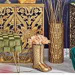 Ваза в форме сапог с рельефной текстурой и ручками Vase Boot варинант исполнения - 6 | Loft Concept в Краснодаре