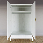 Платяной шкаф Elsa Dreams White с 2-мя фасадами варинант исполнения - 4 | Loft Concept в Краснодаре