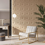 Гипсовая 3D Панель M-106 варинант исполнения - 2 | Loft Concept в Краснодаре