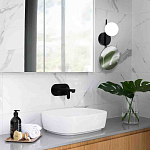 Бра с матовым плафоном в форме шара и зеркальной плоской панелью Lunar Echo  варинант исполнения - 2 | Loft Concept в Краснодаре