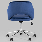 Кресло для компьютерного стола Veloury Blue варинант исполнения - 5 | Loft Concept в Краснодаре