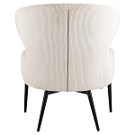 Современное мягкое кресло на металлических ножках Rakush Milk варинант исполнения - 3 | Loft Concept в Краснодаре