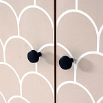 Длинная ТВ-тумба с принтом на ящиках Elise TV Stand варинант исполнения - 17 | Loft Concept в Краснодаре