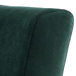 Кресло с обивкой из хлопкового велюра Porter Green Armchair варинант исполнения - 4 | Loft Concept в Краснодаре