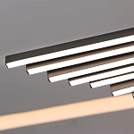 Люстра в виде распахнутых крыльев из тонких металлических планок Flight of Freedom варинант исполнения - 13 | Loft Concept в Краснодаре