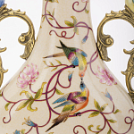 Ваза из фарфора с бронзовыми вставками Eden Garden варинант исполнения - 6 | Loft Concept в Краснодаре