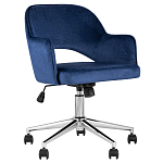 Кресло для компьютерного стола Veloury Blue варинант исполнения - 1 | Loft Concept в Краснодаре