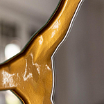 Зеркало кругле с декоративной золотой вставкой Golden Tree варинант исполнения - 2 | Loft Concept в Краснодаре