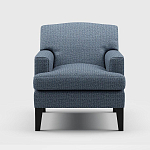 Мебельная ткань Шенилл голубой цвет 142 см T4-49 варинант исполнения - 5 | Loft Concept в Краснодаре