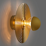 Бра в виде металлического диска Amadis Gold Wall Lamp варинант исполнения - 6 | Loft Concept в Краснодаре