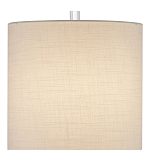 Настольная лампа с высоким тканевым абажуром Cracked Base варинант исполнения - 2 | Loft Concept в Краснодаре