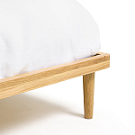 Кровать из массива дуба с пружинным блоком Mateta варинант исполнения - 7 | Loft Concept в Краснодаре