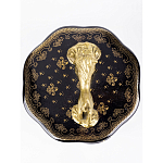 Шкатулка черного цвета с крышкой с фигуркой льва Eden Garden варинант исполнения - 5 | Loft Concept в Краснодаре