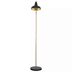 Торшер с плафоном в форме купола в сочетании черного и золотистого цвета Minimalist Execution варинант исполнения - 3 | Loft Concept в Краснодаре