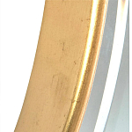 Зеркало в золотой деревянной раме Riviera варинант исполнения - 1 | Loft Concept в Краснодаре