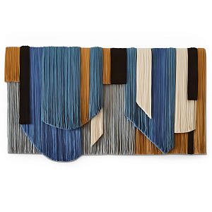 Абстрактное Панно из нитей Thread panel Abstraction II